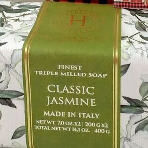 Hopificio Classic Jasmine Finest Milled All-Natural Bar Soap, 2 Bars